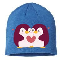 Penguin Couples Gift Wedding Anniversary Valentines Him Her Gift Sustainable Beanie