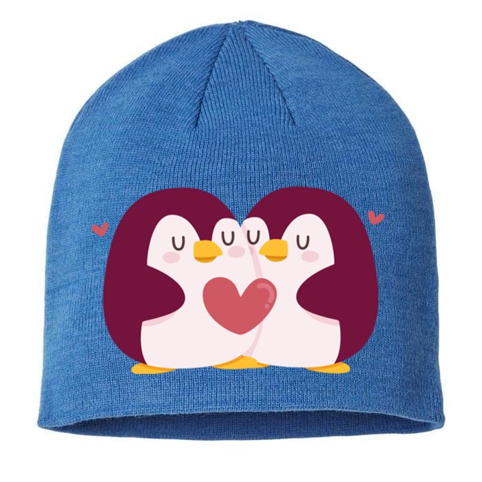 Penguin Couples Gift Wedding Anniversary Valentines Him Her Gift Sustainable Beanie