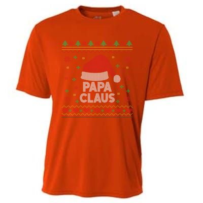 Papa Claus Gift Santa Christmas Funny Gift Meaningful Gift Cooling Performance Crew T-Shirt