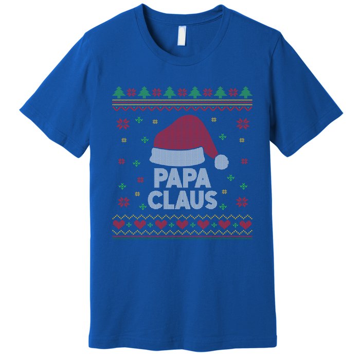 Papa Claus Gift Santa Christmas Funny Gift Meaningful Gift Premium T-Shirt