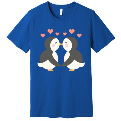 Penguin Couples Gift Wedding Anniversary Valentines Lgbtq Funny Gift Premium T-Shirt