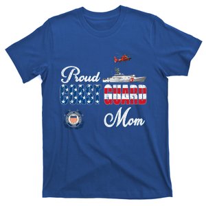 Proud Coast Guard Mom Gift U S Coast Guard Veteran Military Gift T-Shirt