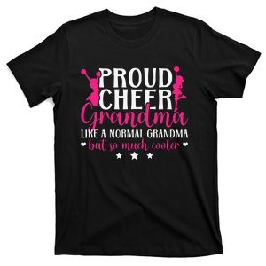 Proud Cheer Grandma Of A Cheerleader Grandmother T-Shirt