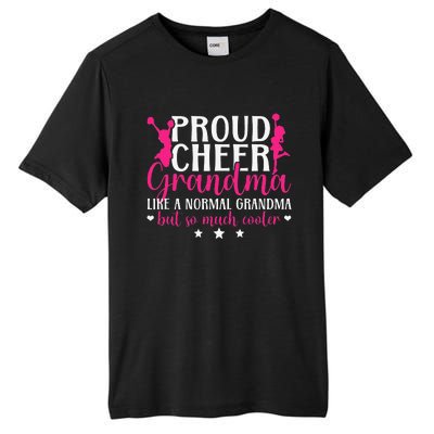 Proud Cheer Grandma Of A Cheerleader Grandmother Tall Fusion ChromaSoft Performance T-Shirt