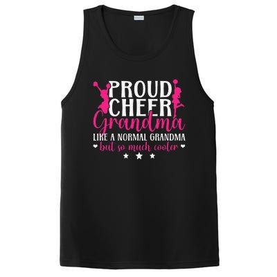 Proud Cheer Grandma Of A Cheerleader Grandmother PosiCharge Competitor Tank