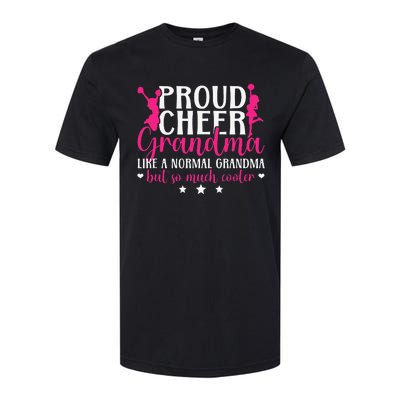 Proud Cheer Grandma Of A Cheerleader Grandmother Softstyle CVC T-Shirt