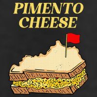 Pimento Cheese Golf Adult Drive Performance Visor