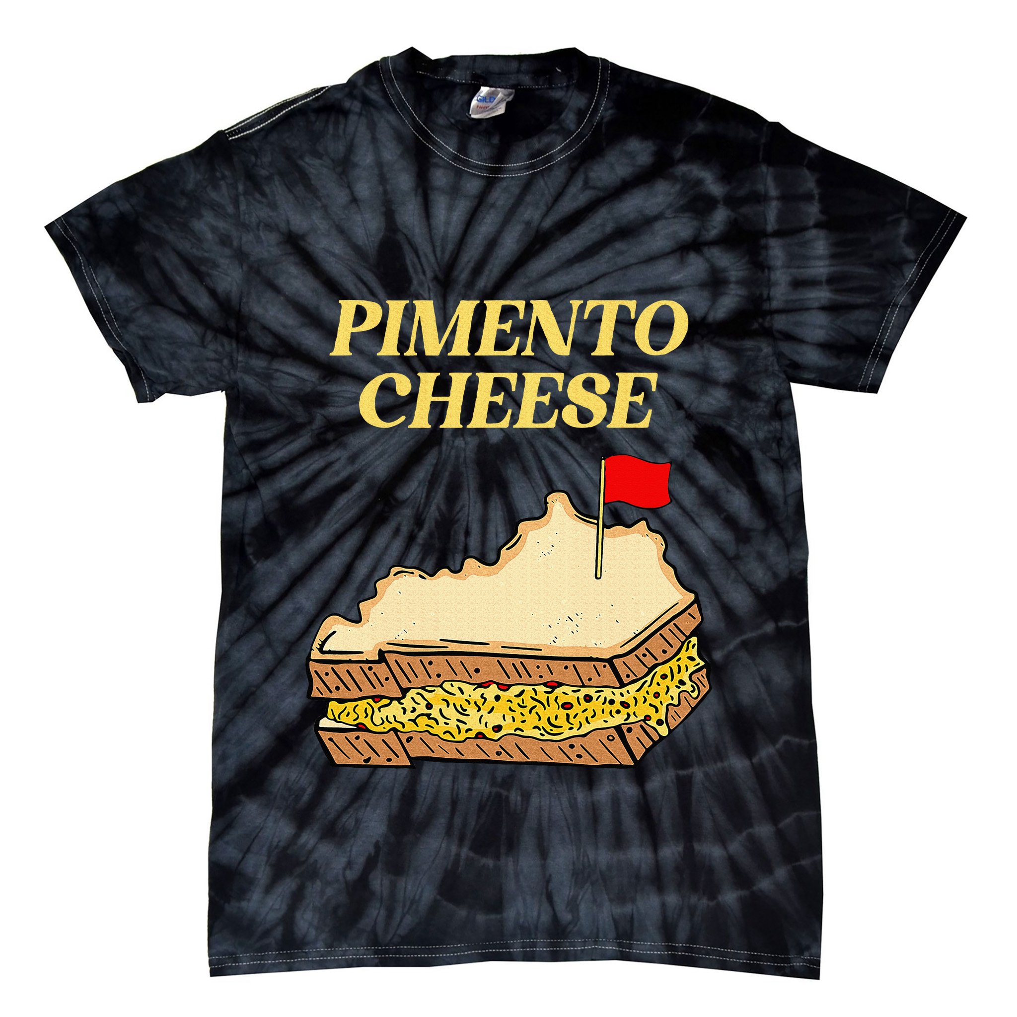 Pimento Cheese Golf Tie-Dye T-Shirt