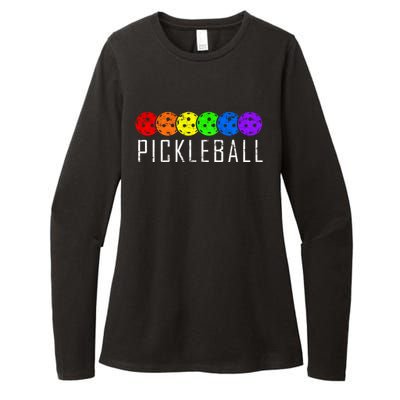 Pickleball Cool Gift Womens CVC Long Sleeve Shirt