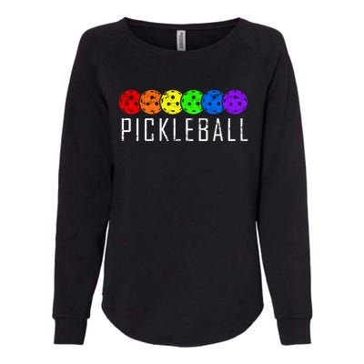 Pickleball Cool Gift Womens California Wash Sweatshirt