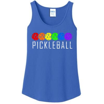 Pickleball Cool Gift Ladies Essential Tank