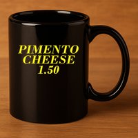 Pimento Cheese Golf Dad 11oz C Handle Ceramic Mug