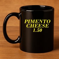 Pimento Cheese Golf Dad 11oz C Handle Ceramic Mug