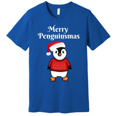 Penguin Christmas Gift Premium T-Shirt