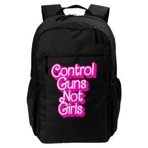 P.I.N.K Control Guns Not G.I.R.L.S Women Rights Feminist Daily Commute Backpack