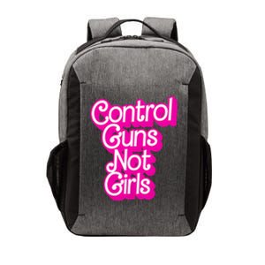 P.I.N.K Control Guns Not G.I.R.L.S Women Rights Feminist Vector Backpack