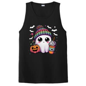 Pumpkin Cute Ghost Ing Coffee Meaningful Gift PosiCharge Competitor Tank