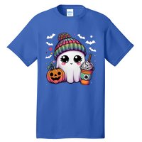 Pumpkin Cute Ghost Ing Coffee Meaningful Gift Tall T-Shirt