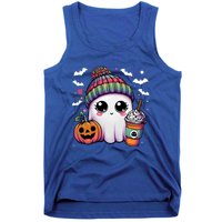 Pumpkin Cute Ghost Ing Coffee Meaningful Gift Tank Top