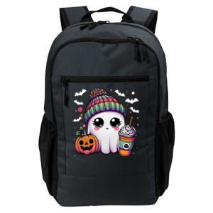 Pumpkin Cute Ghost Ing Coffee Meaningful Gift Daily Commute Backpack