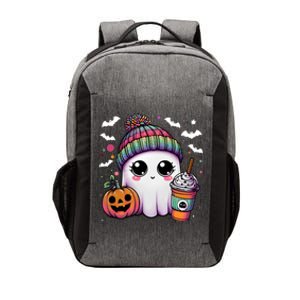 Pumpkin Cute Ghost Ing Coffee Meaningful Gift Vector Backpack