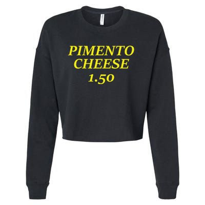 Pimento Cheese Golf Dad Cropped Pullover Crew