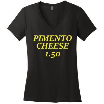 Pimento Cheese Golf Dad Women's V-Neck T-Shirt