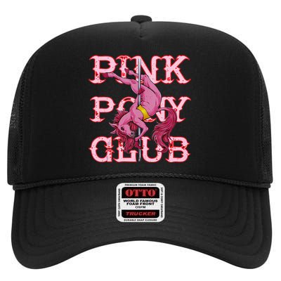 Pony Club Groovy Birthday Cowgirl High Crown Mesh Back Trucker Hat