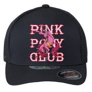 Pony Club Groovy Birthday Cowgirl Flexfit Unipanel Trucker Cap