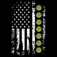 Pickleball Cool Gift American Flag Pickleball Player Gift Cute Gift Impact Tech Backpack