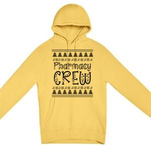 Pharmacy Christmas Gift For Pharmacy Tech Pharmacy Crew Cute Gift Premium Pullover Hoodie