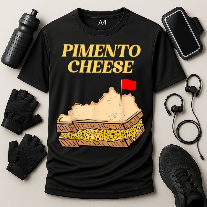 Pimento Cheese Golf Cooling Performance Crew T-Shirt