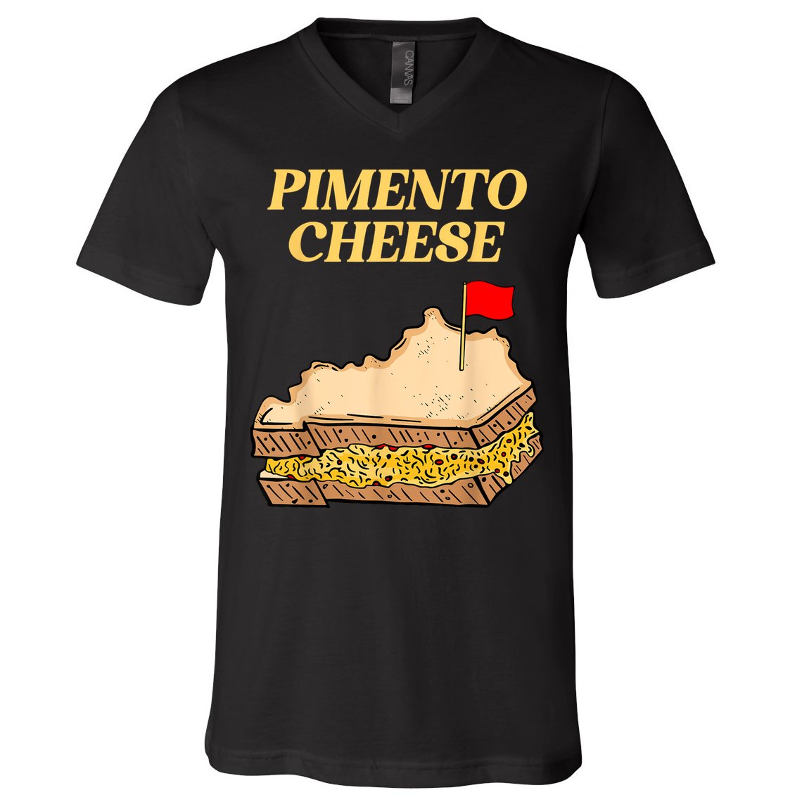 Pimento Cheese Golf V-Neck T-Shirt