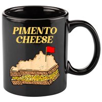 Pimento Cheese Golf 11oz C Handle Ceramic Mug