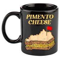 Pimento Cheese Golf 11oz C Handle Ceramic Mug