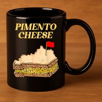 Pimento Cheese Golf 11oz C Handle Ceramic Mug