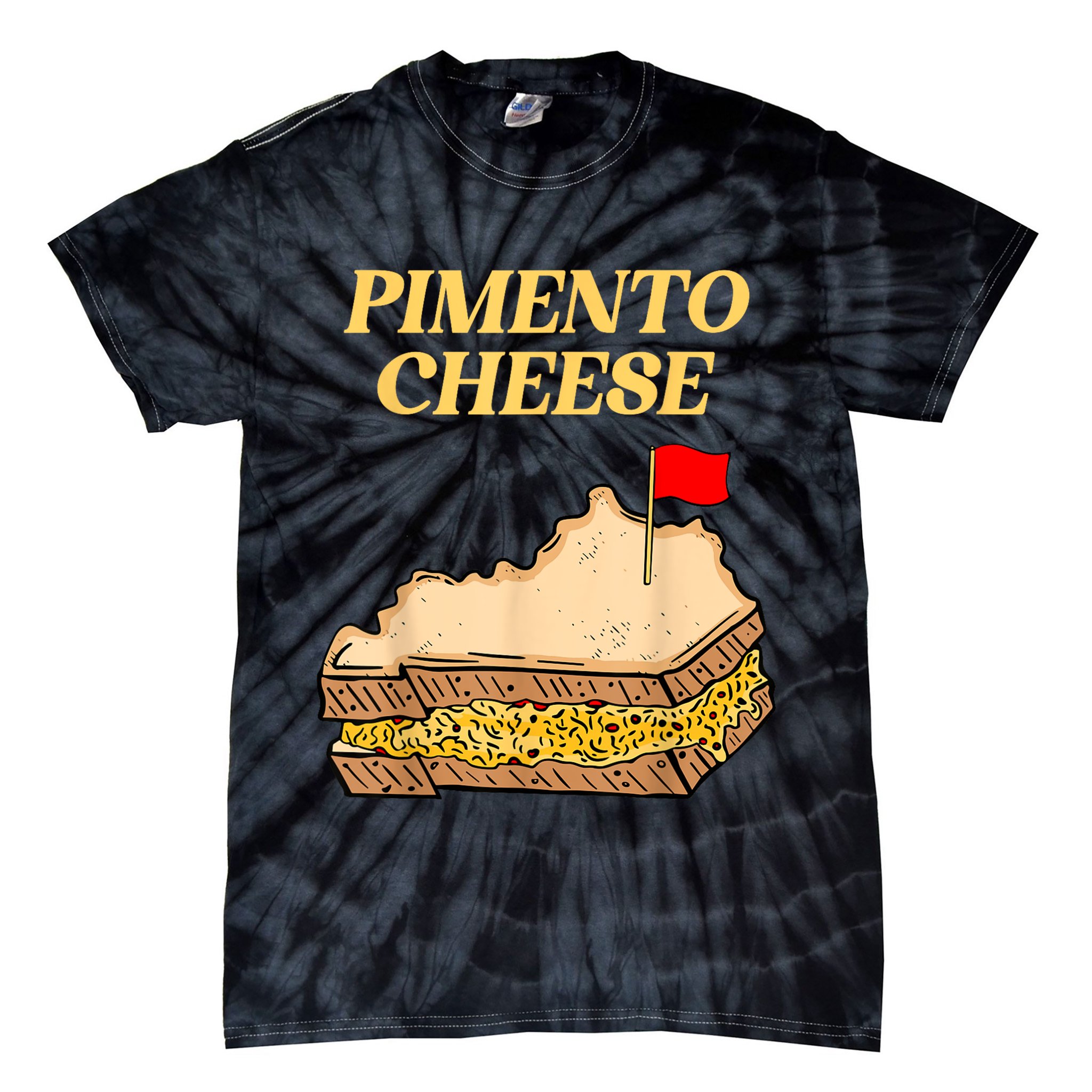 Pimento Cheese Golf Tie-Dye T-Shirt