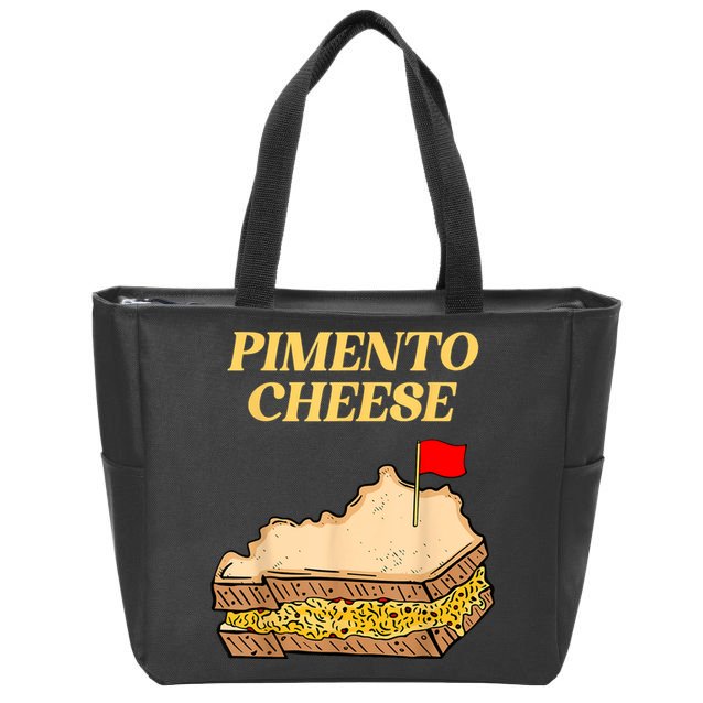 Pimento Cheese Golf Zip Tote Bag