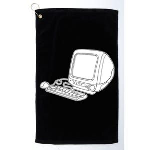 Programmer Computer Great Gift Programming Software Engineer Coder Gift Platinum Collection Golf Towel