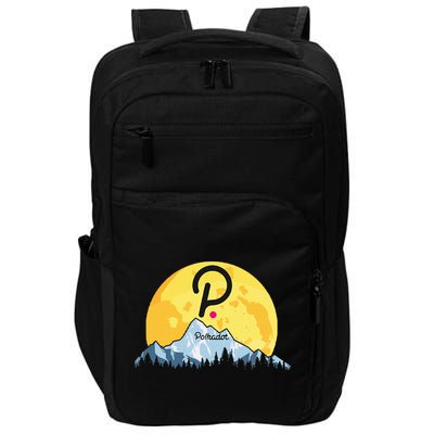 Polkadot Crypto Giant Moon Coin Dot Logo Cryptocurrency Impact Tech Backpack