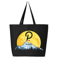 Polkadot Crypto Giant Moon Coin Dot Logo Cryptocurrency 25L Jumbo Tote