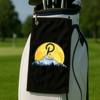 Polkadot Crypto Giant Moon Coin Dot Logo Cryptocurrency Golf Towel
