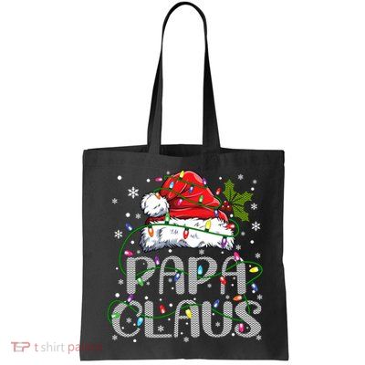 Papa Claus Gift For Christmas Lights Bag