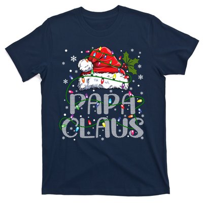 Papa Claus Gift For Christmas Lights T-Shirt