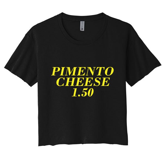 Pimento Cheese Golf Dad Crop Top
