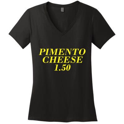 Pimento Cheese Golf Dad Women's V-Neck T-Shirt