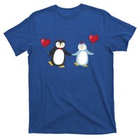 Penguin Couples Gift Wedding Anniversary Valentines Him Her Cute Gift T-Shirt