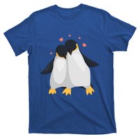 Penguin Couples Gift Wedding Anniversary Valentines Him Her Gift T-Shirt