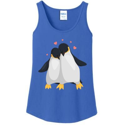 Penguin Couples Gift Wedding Anniversary Valentines Him Her Gift Ladies Essential Tank