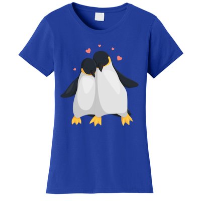 Penguin Couples Gift Wedding Anniversary Valentines Him Her Gift Women's T-Shirt